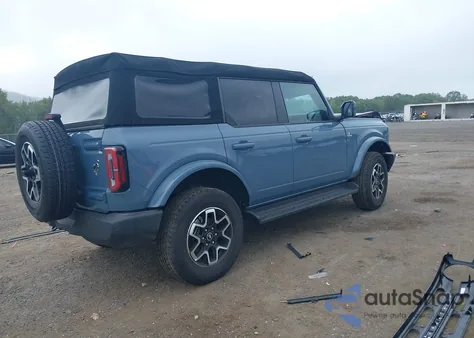 2025 Ford Bronco Outer Banks z USA, uszkodzony, nr VIN 1FMDE8BH4SLA48537